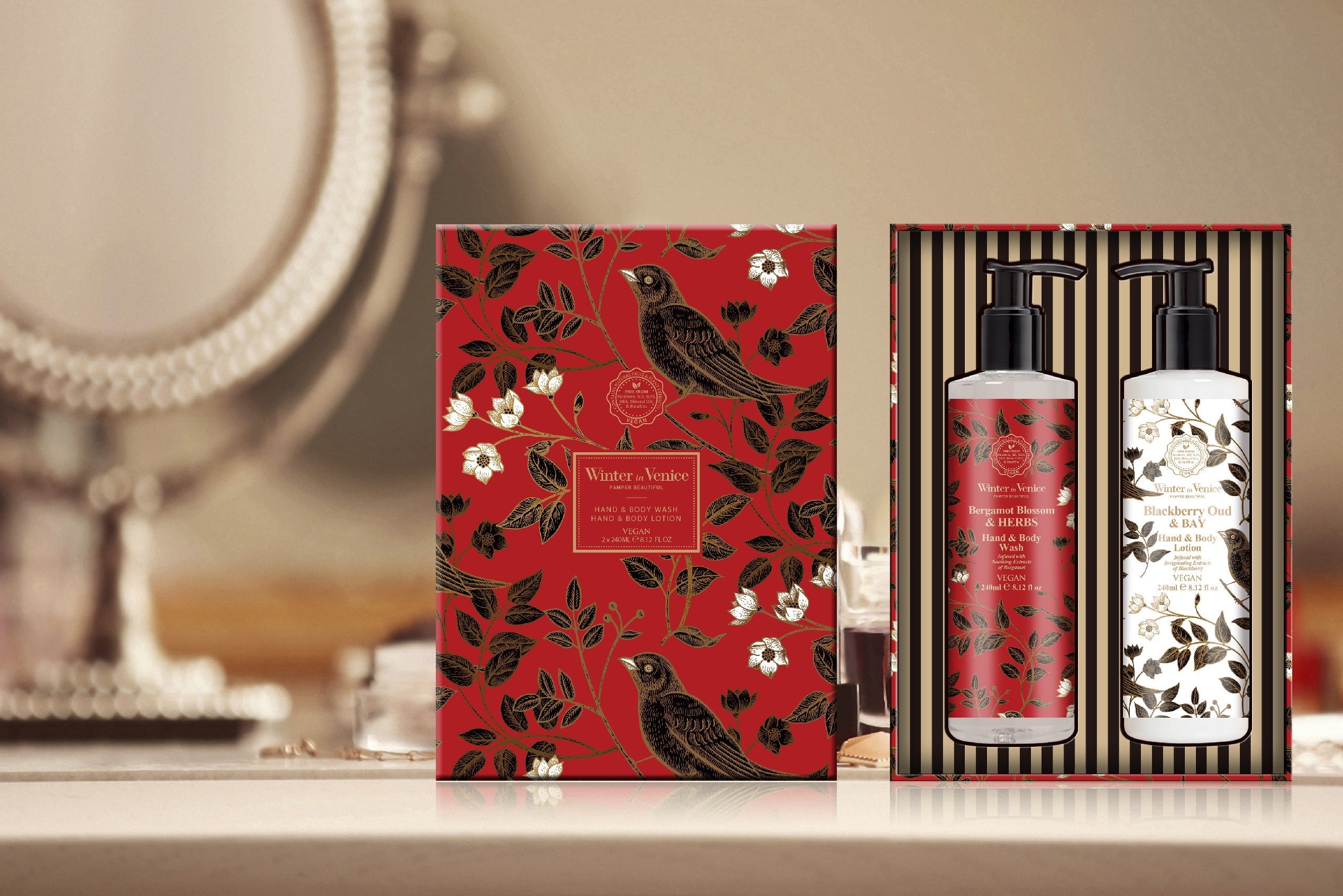 Winter In Venice Arabian Nights Hand & Body Wash and Hand & Body Lotion Set