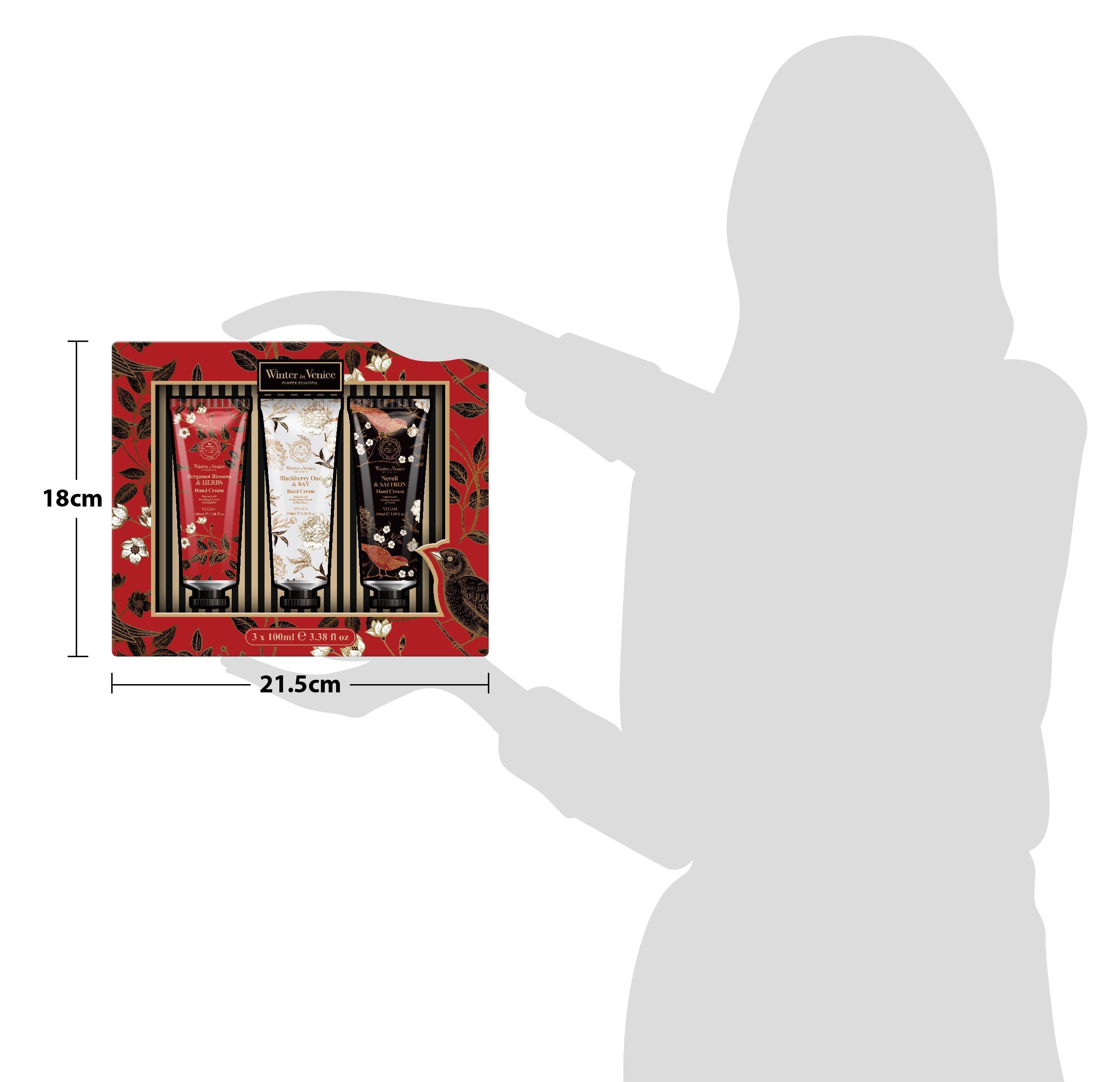 Winter In Venice Arabian Nights Hand Cream Tube Trio Set