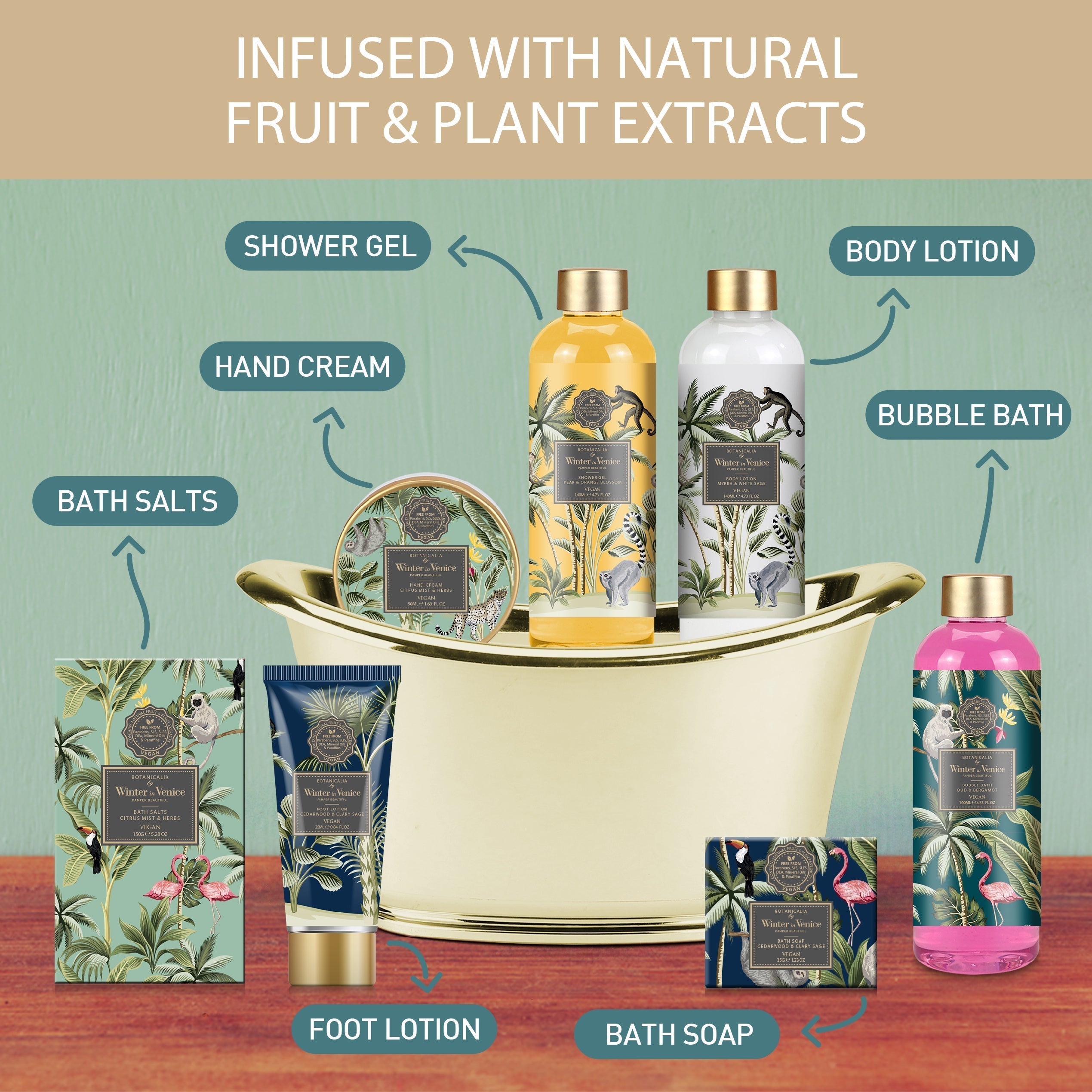 Winter In Venice Botanicalia Bath Tub