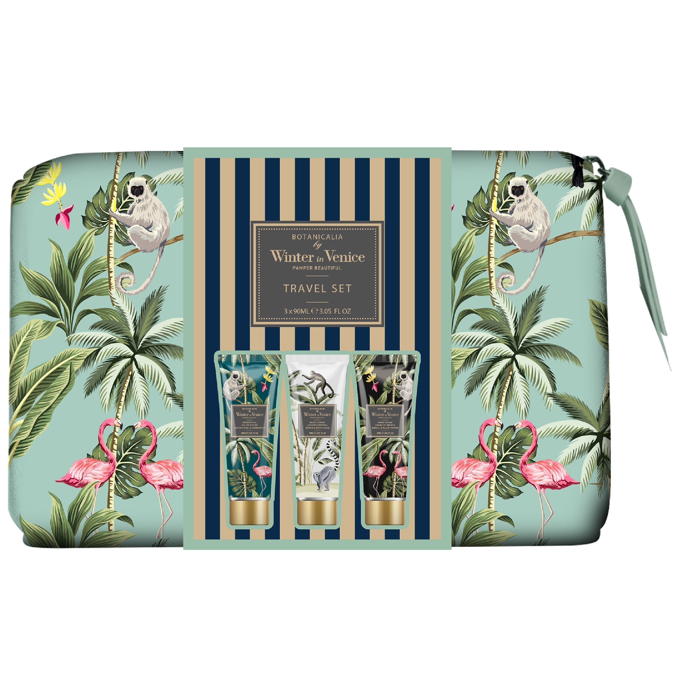 Winter In Venice Botanicalia Travel Pouch Gift Set