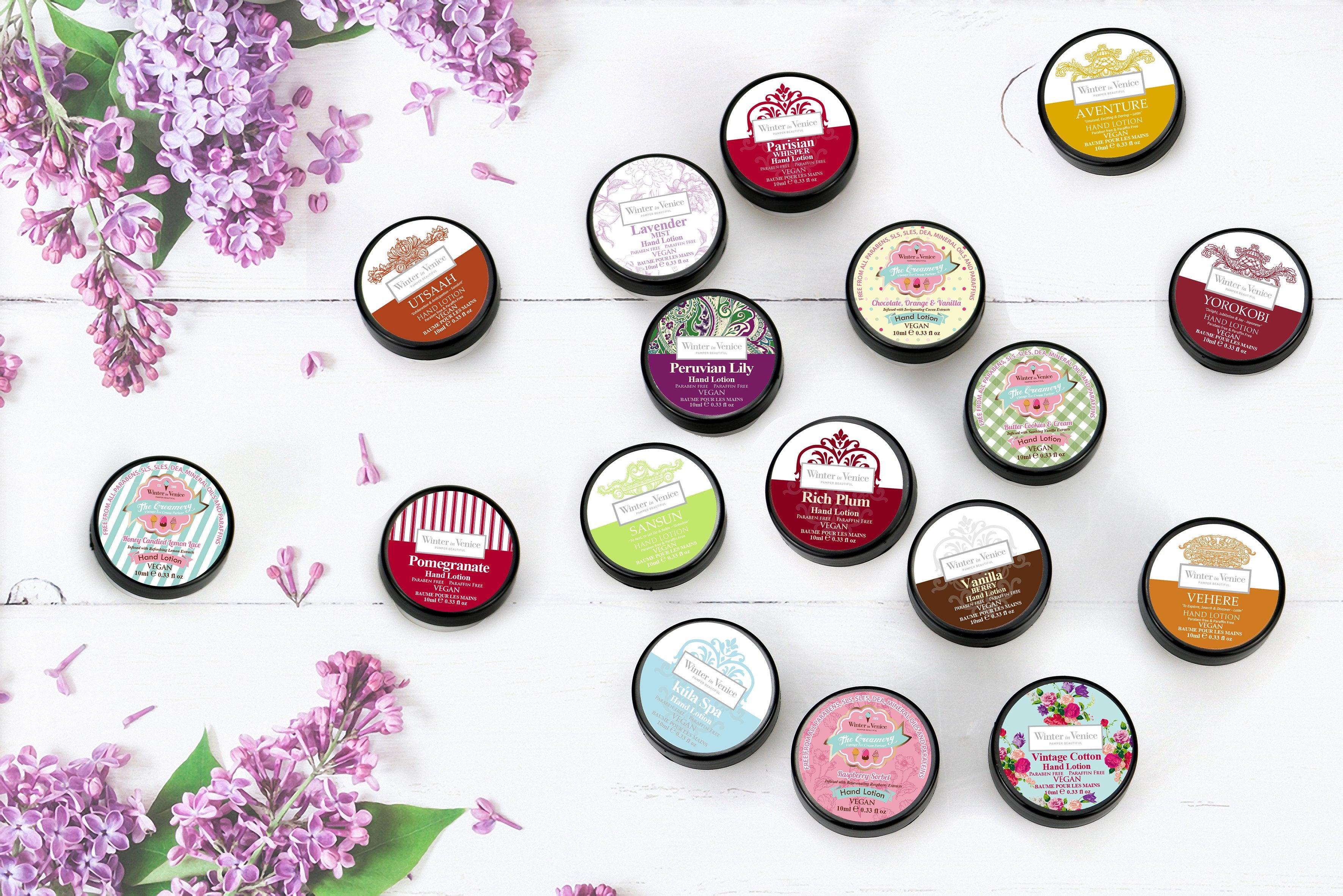 Winter In Venice simple Hand Lotion Collection