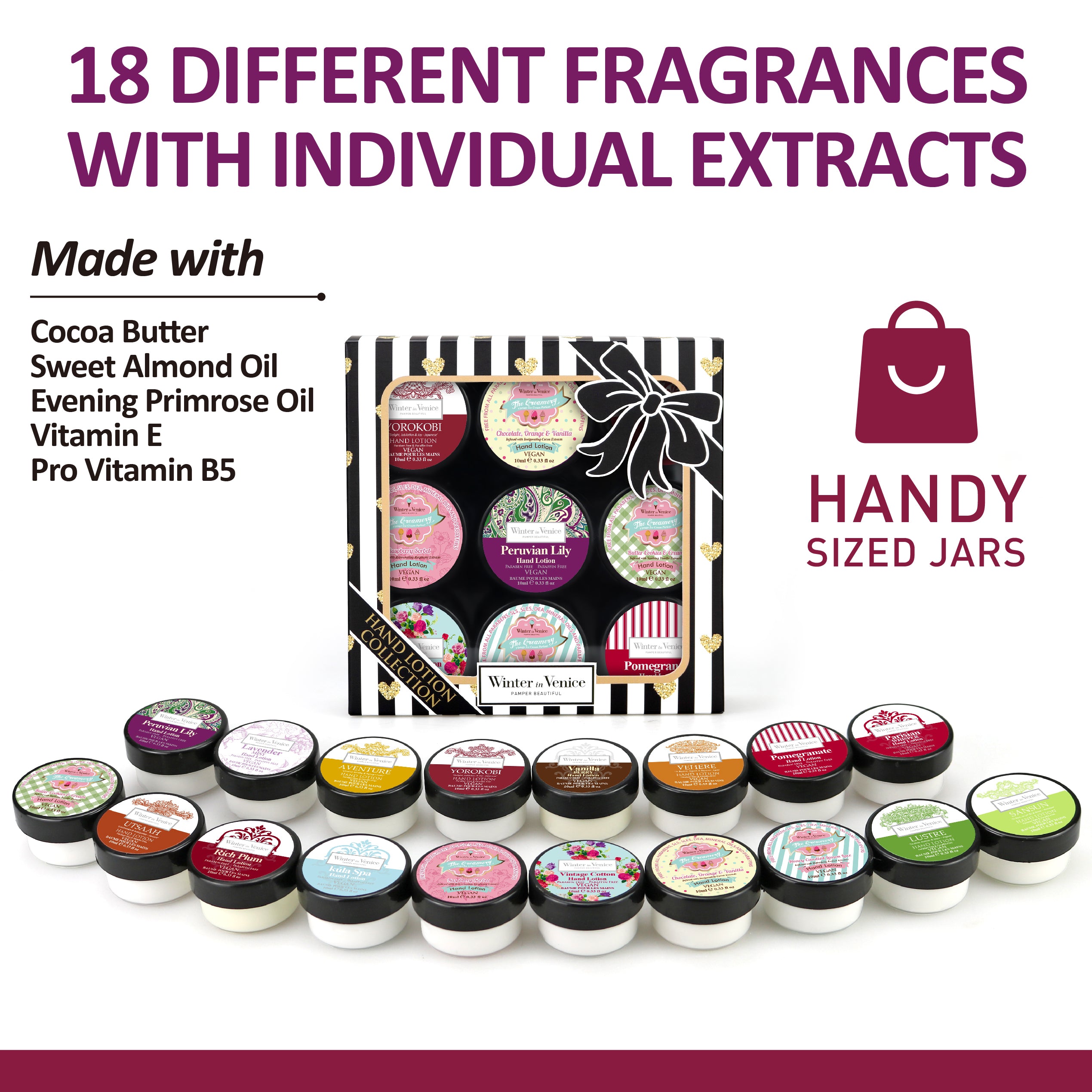 Winter In Venice simple Hand Lotion Collection