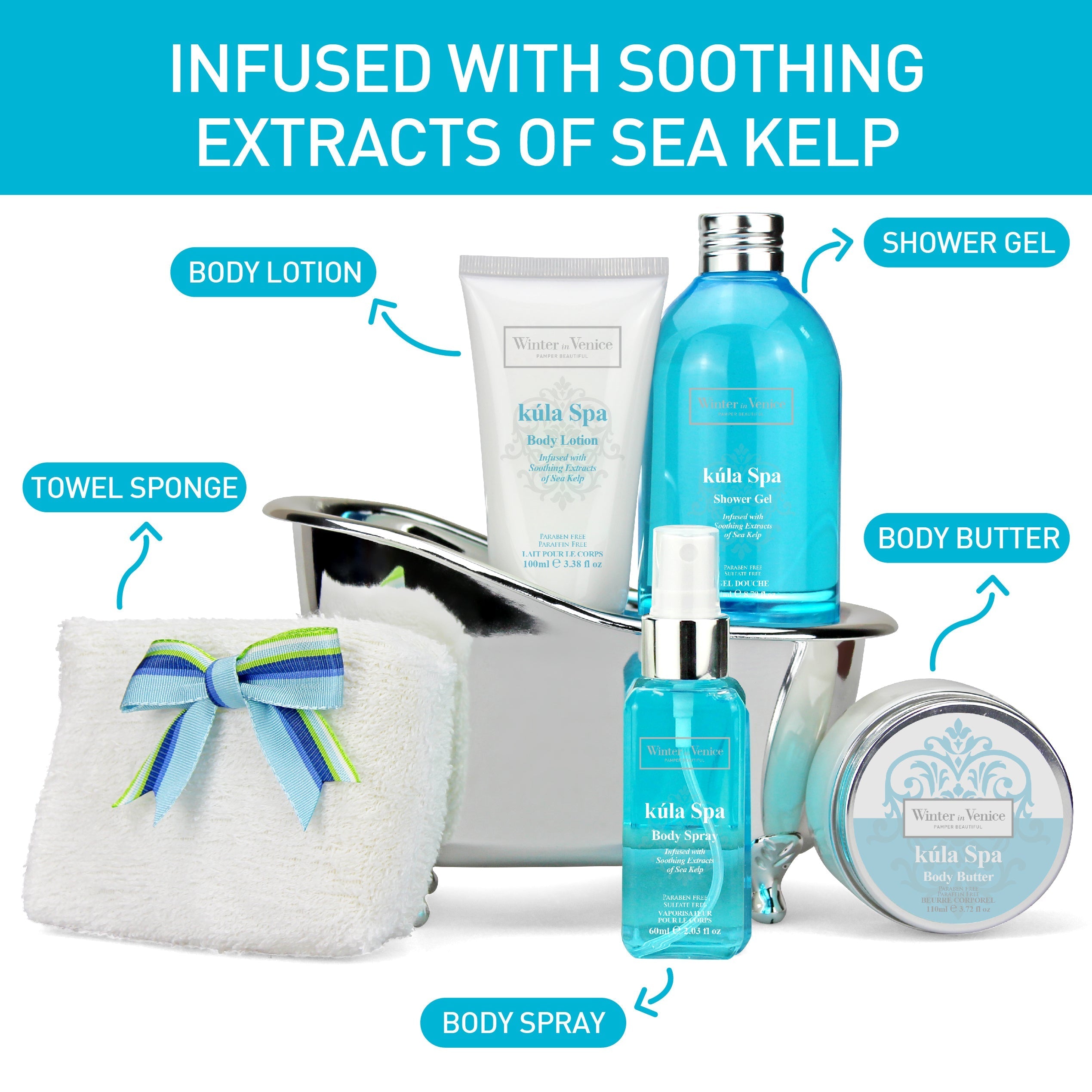 Winter In Venice simple Kula Spa Bath Tub