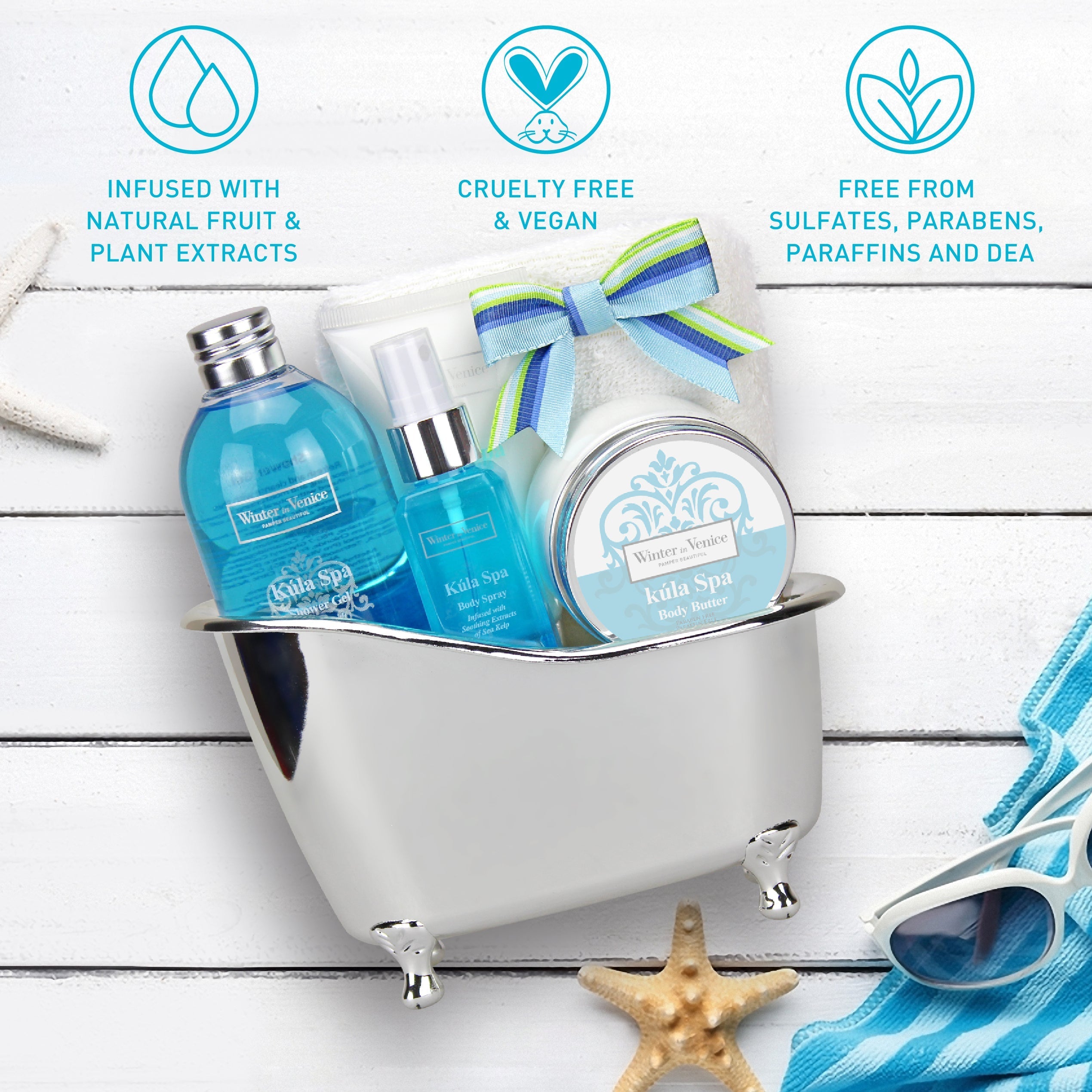 Winter In Venice simple Kula Spa Bath Tub