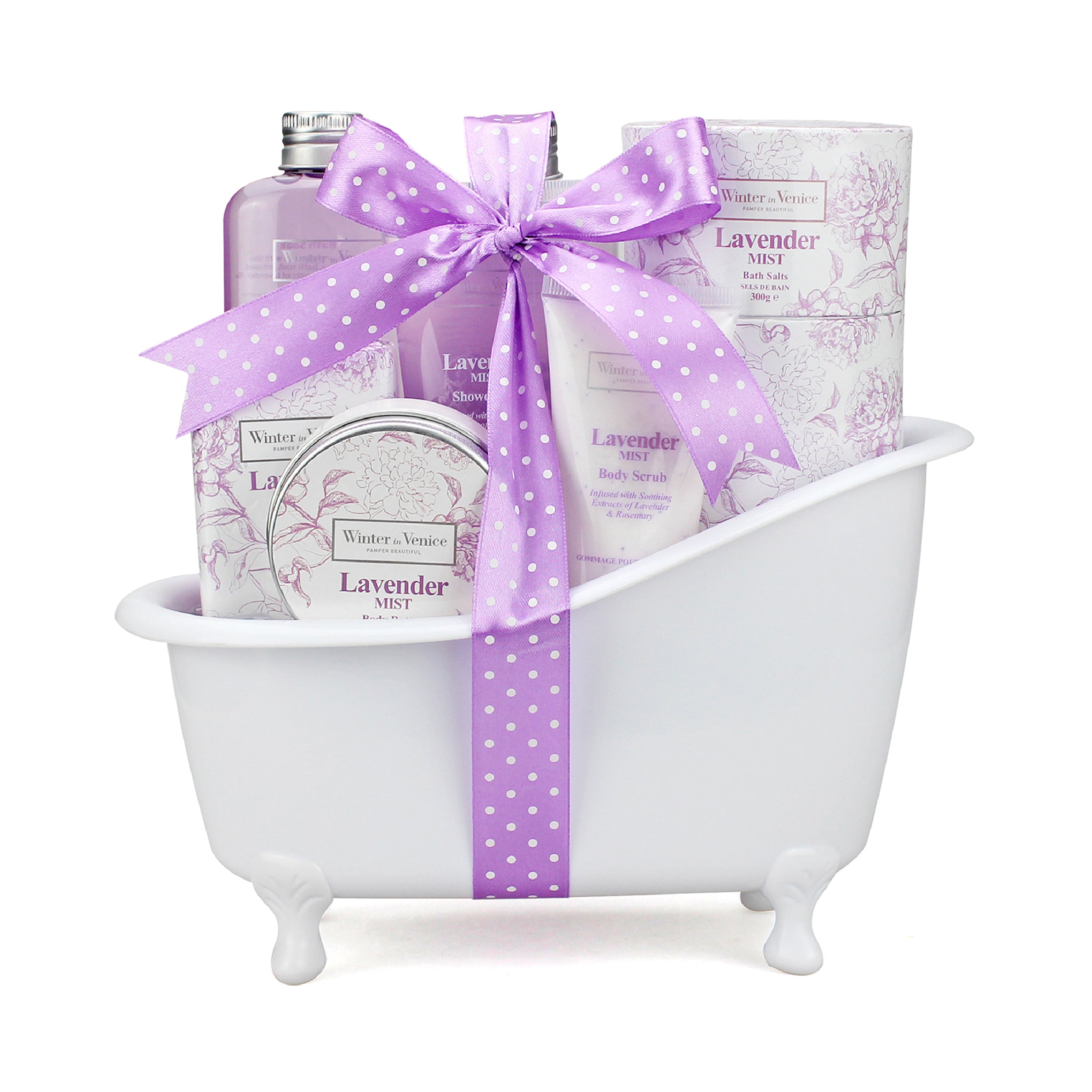 Winter In Venice simple Lavender Mist Bath Tub