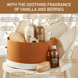 Winter In Venice simple Vanilla Berry Hat Box