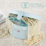 Winter In Venice simple Vintage Cotton Jewellery Case