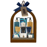 Gold & Blue Wavey Lantern Gift Set