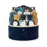 Gold & Blue Jewellery Box Gift Set
