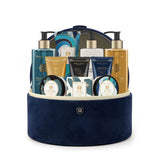 Gold & Blue Jewellery Box Gift Set