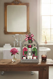 Floral Harlequin Lantern Gift Set