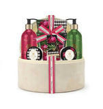 Winter In Venice Floral Harlequin Jewellery Box Gift Set