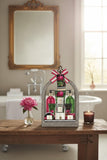 Winter In Venice Floral Harlequin Lantern Gift Set