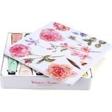 Winter In Venice simple Floral Hand Butter Tubes Tin Set
